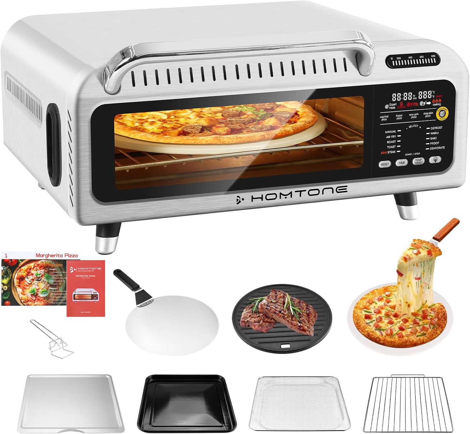 Homtone 800°F Pizza Oven