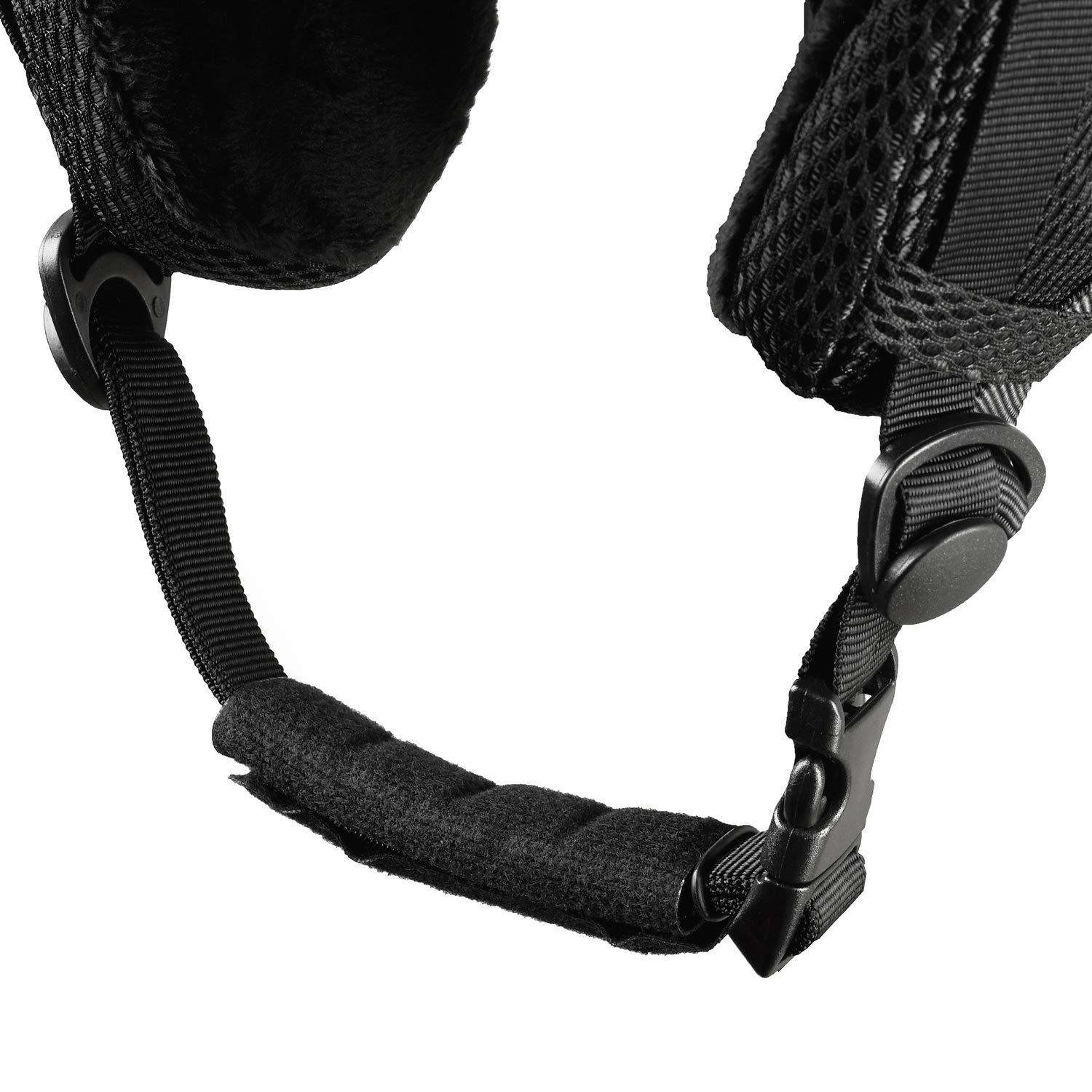 BLACK CREVICE Kitzbühel Casco da sci (X-Large, Nero/Arancione)