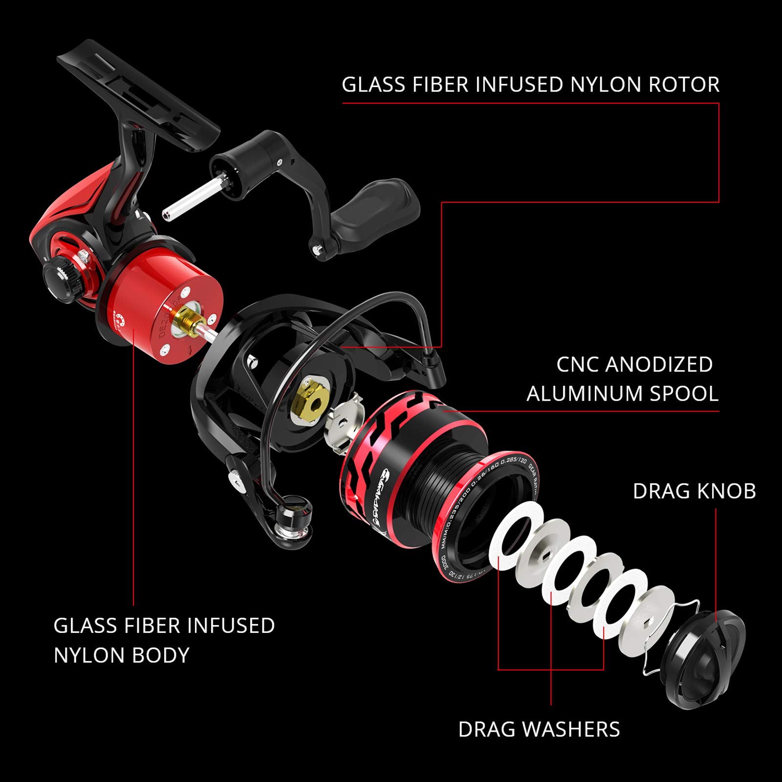 bottom fishing spinning reels LiveBottom Livebottom ZX-6000 Spinning Reel