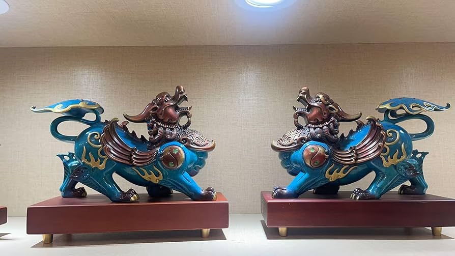 Amazon.co.jp: 貔貅 ヒキュウ ひきゅう 銅製 置物 ひきゅう 風水グッズ