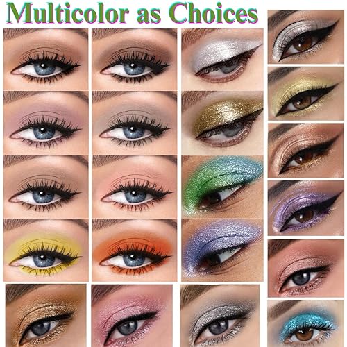 Miniatura 3 de ONarisae Sombra de ojos líquida mate de larga duración de alta pigmentación sombra de ojos Gel Maquillaje de ojos (amarillo mate)