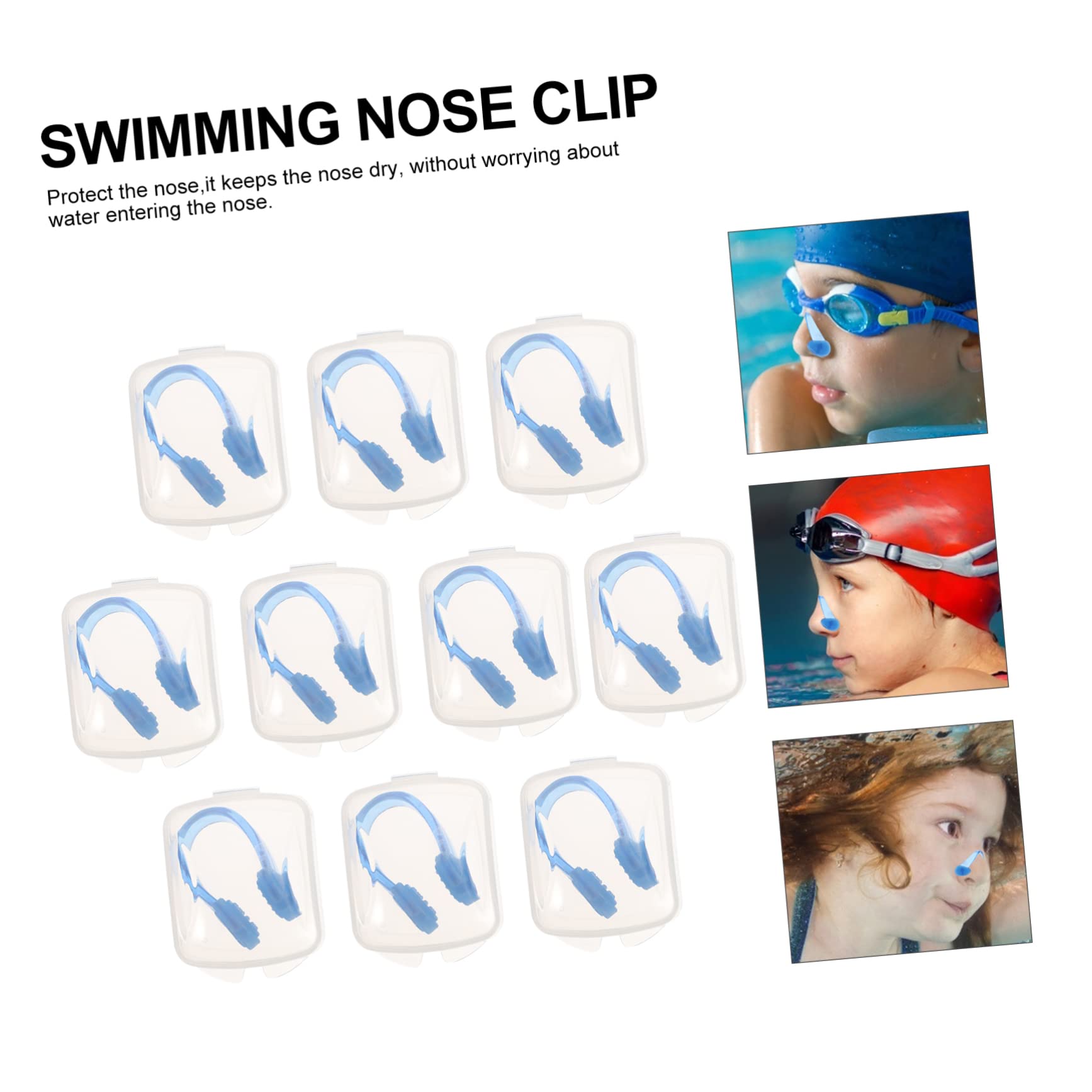 Anneome 30stücke Nasenklammern Für Schwimmer Anti-Wasser Nasenclips Weich Und Komfortabel Für Erwachsene Ab Jahren Strapazierfähig Und Leicht Zu Reinigen