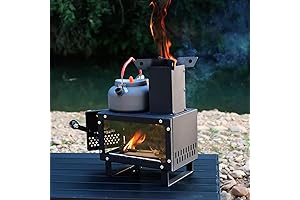 PeakFire Mini Wood Burning Stove with Carrying Bag