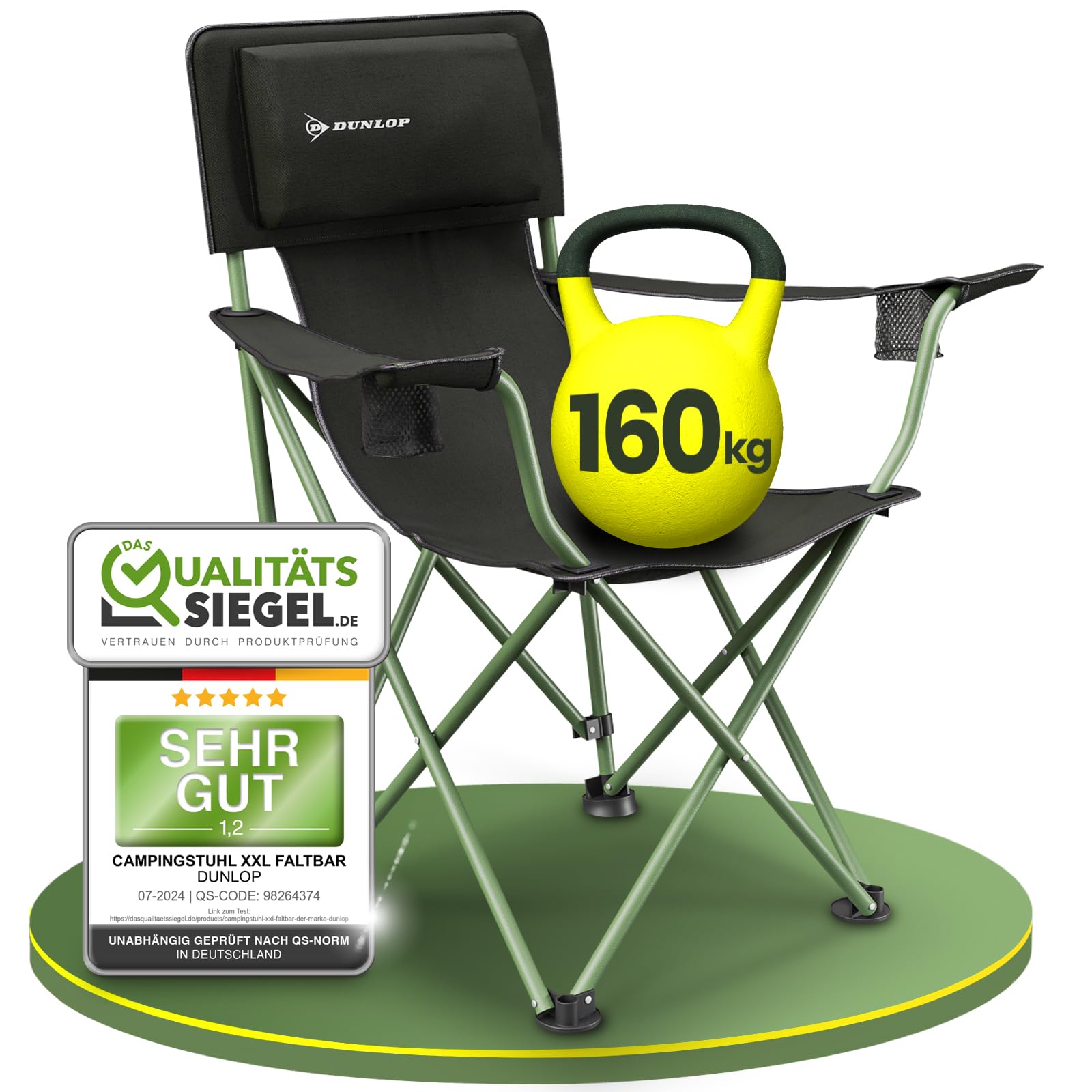 Shopping Hero Campingstuhl faltbar XXL