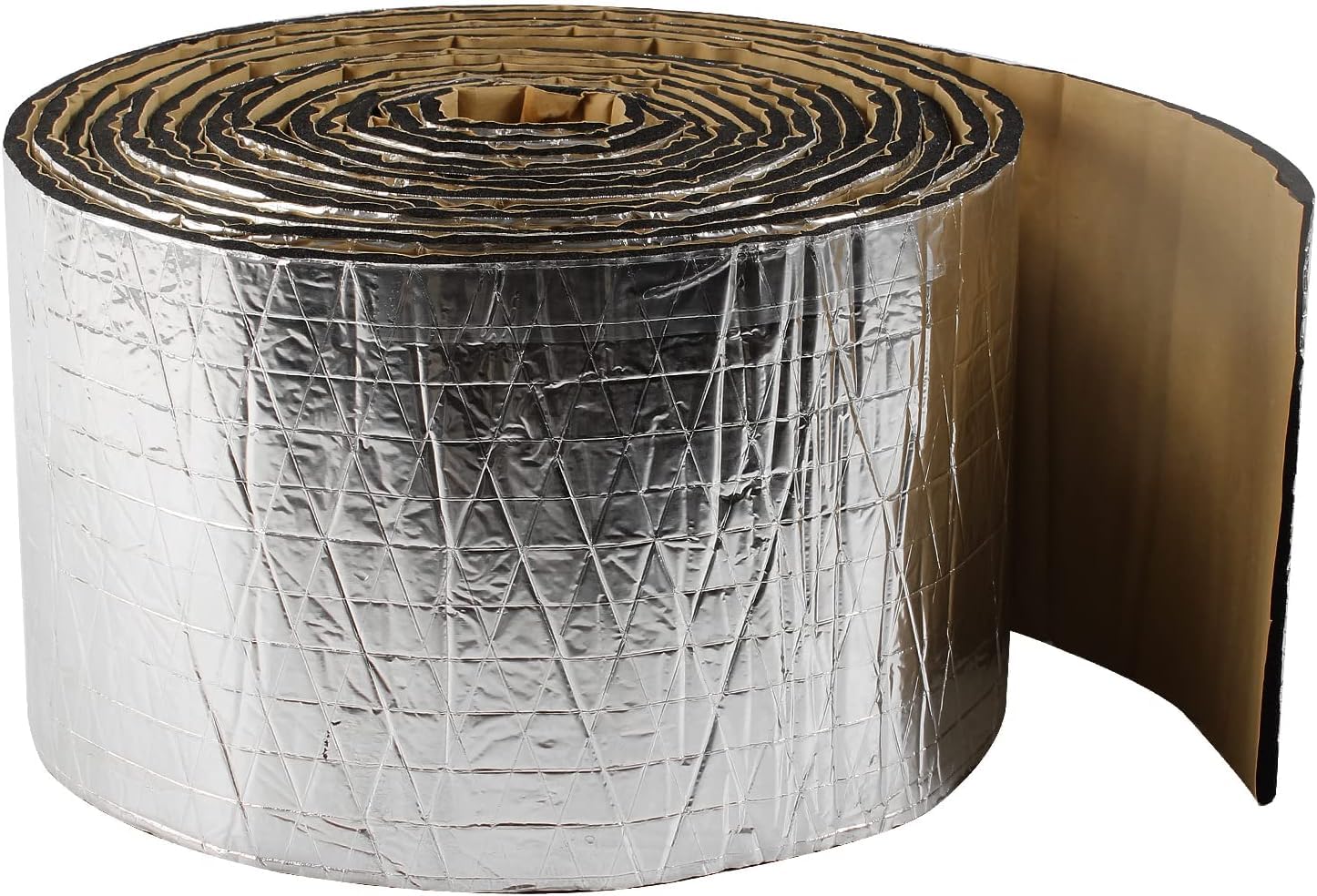 5MM Rohrisolierung Hohe Dichte Rohrumwandlungsisolierung Schaumband mit Selbstkleber Lärmreduzierung 15cm x 8m