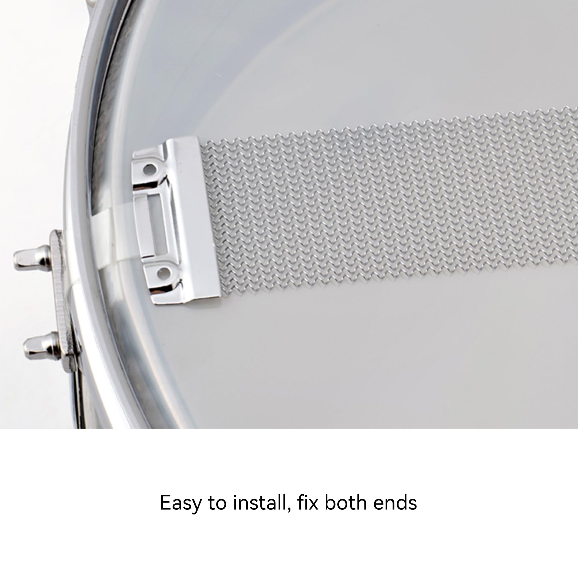 Cordiera Per Rullante 40 Fili In Acciaio | Ricambio Per Tamburo 14 Pollici | Facile Installazione - Foto 3