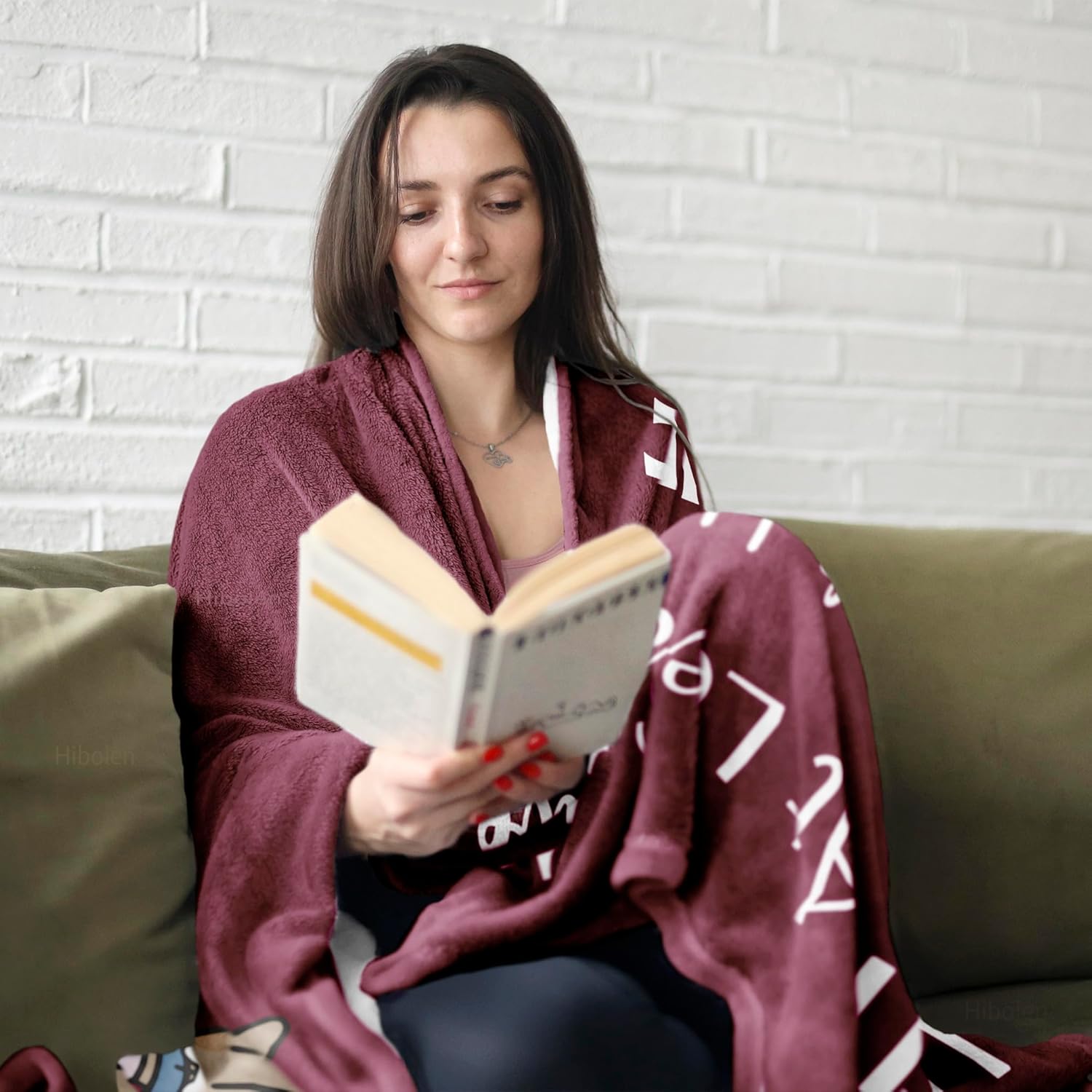 Get Well Gifts for Women/Men After Surgery, Sympathy Gift, Feel Better/Get Well Soon Gifts for Women, Surgery Recovery Gift for Men, at Least You Dont Have to Wear A Cone Red Blanket 50"x60" - Image 2