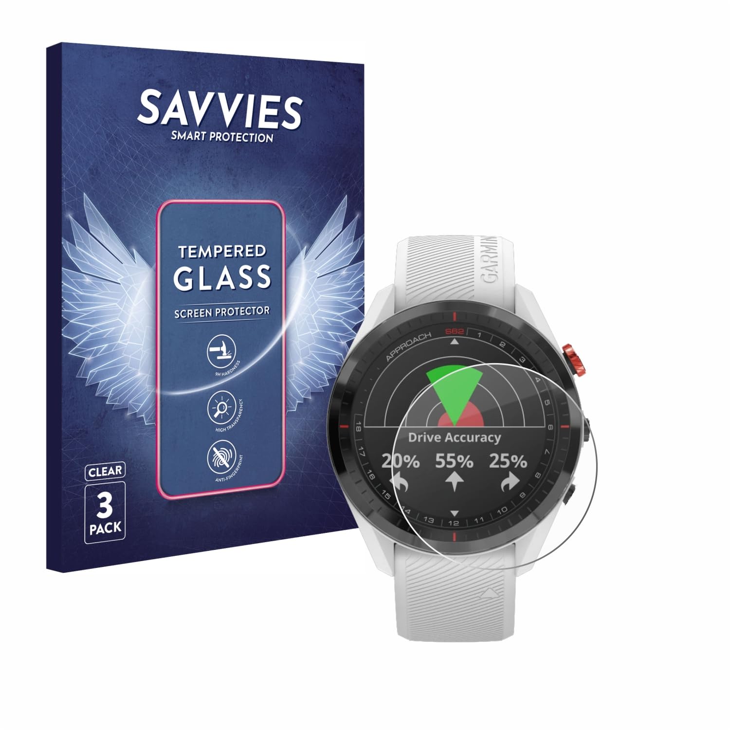 6x Pellicola per Garmin Forerunner 645 Music Protettiva Protezione Schermo