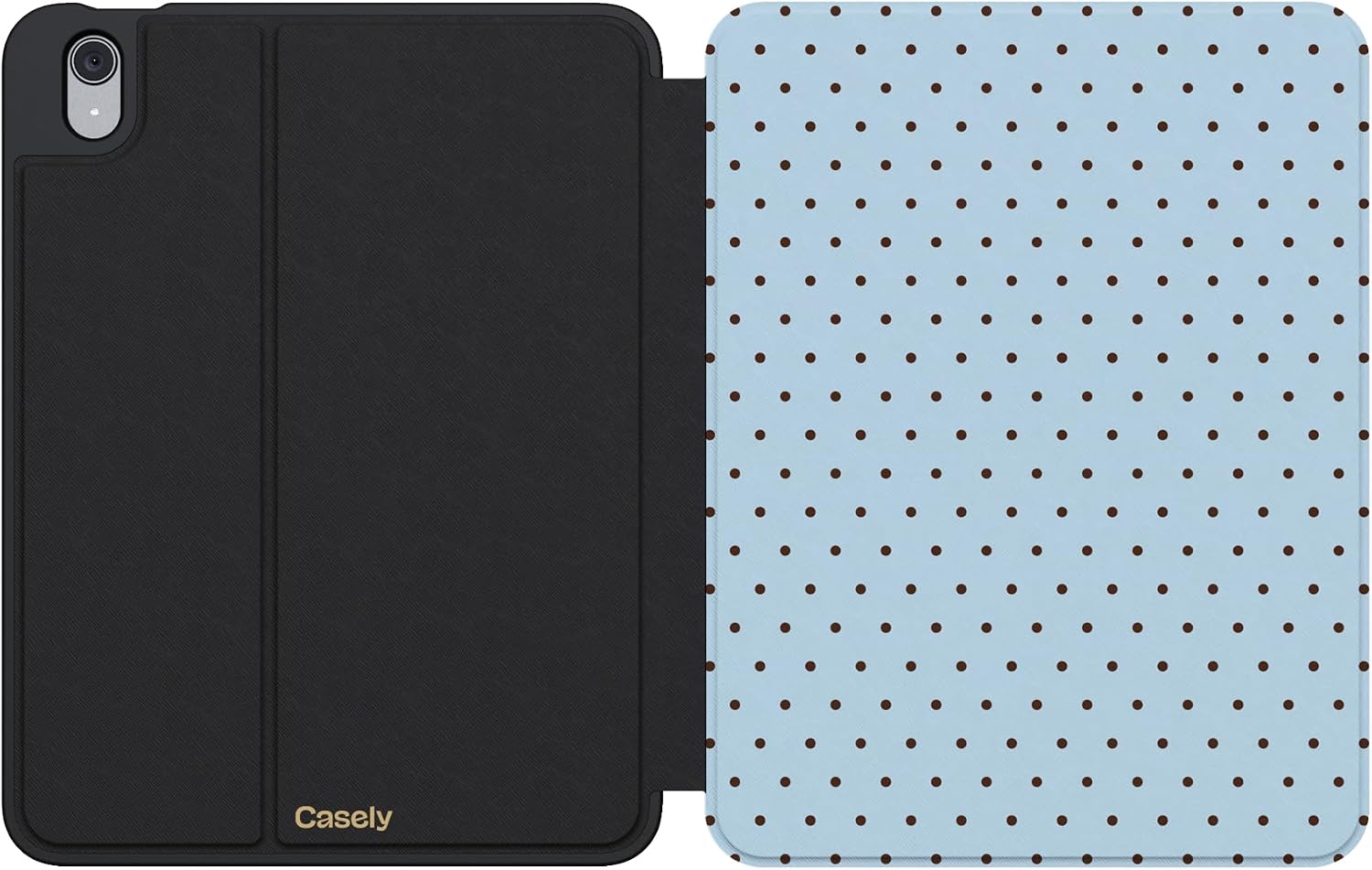 Casely iPad 10.9" (10th Gen / A16) Case | On the Dot | Blue Polka Dot