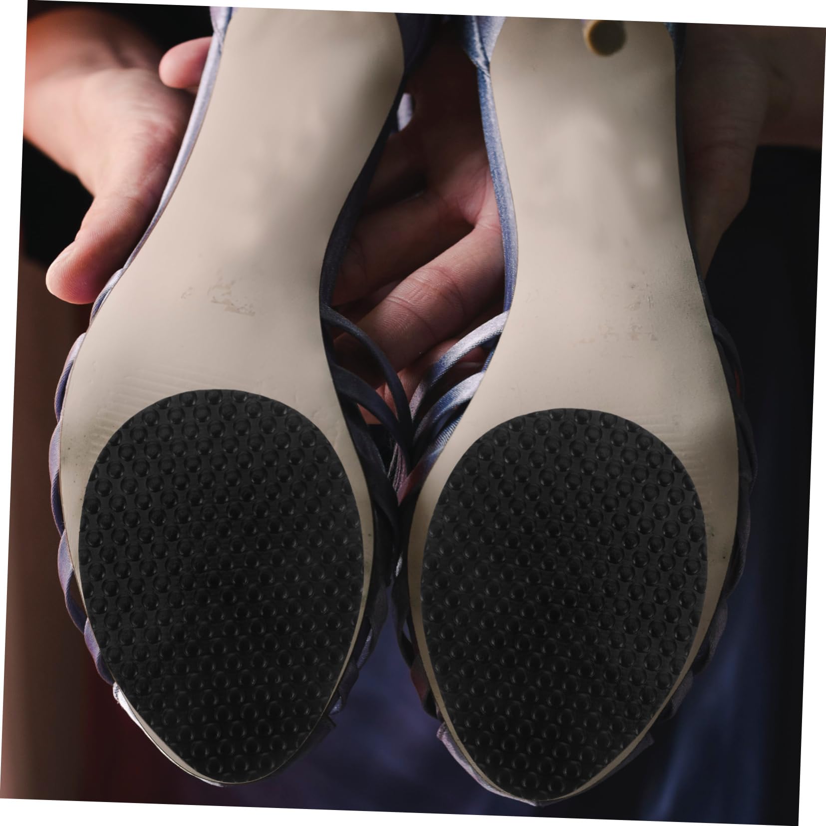 Healvian 50paare Anti-rutsch Fersenpolster Für Schuhe Selbstklebende Sohlenpolster Für High Heels Und Flache Schuhe Rutschfeste Schutzauflage Für Sicheren Halt Und Komfort