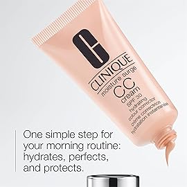 Clinique Moisture Surge Daily CC Cream Hydrating Colour Corrector Broad Spectrum SPF 30 For All Skin Types | Medium Coverage, Natural Finish, Medium Deep, 1.35 Fl Oz