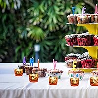 Vista 6 de VOHO 24 piezas portavelas votivos dorados para decoraciones navideñas, portavelas para velas de té centros de mesa dorados para mesa, portavelas