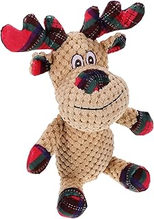 Ipetboom Toys Chew Toy for Puppies Small Dog Chew Toy Dog Chewing Toy Dog Molar Toy Dog Toy Chew Christmas Dog Squeaky Toy Pet Dog Sounding Toy Dog Plush Toy Plush Dog Air Bag