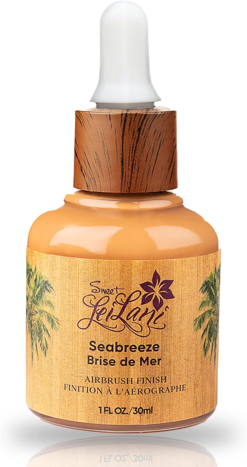 Sweet LeiLani Liquid Foundation, Waterproof Full Coverage Foundation Vegan, Cruelty-Free, 3 in 1 Makeup Foundation Liquid. No Parabens, Gluten, Fragrance (Sea Breeze)- 1 oz