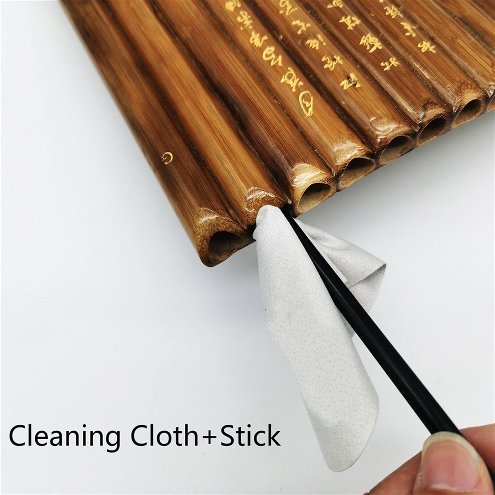 Pan Pipes Instrument Flûte De Pan 15 Tuyaux Instrument À Vent en Bambou Naturel G Key Panpipe Instrument À Vent Traditionnel Chinois