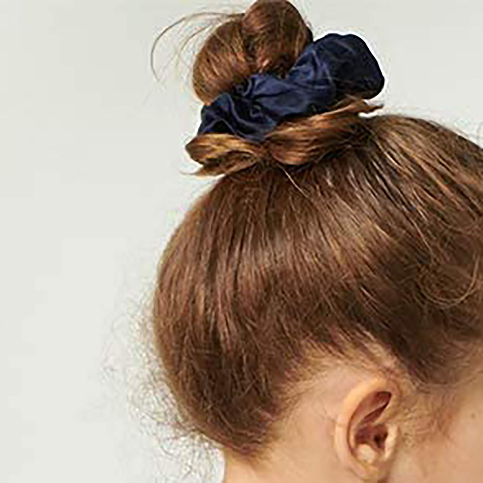 ACiyD 1 Stück Reine Seide Scrunchy Regular Scrunchies für Haare Frauen Soft Care Scrunchy Haarschmuck für Frauen