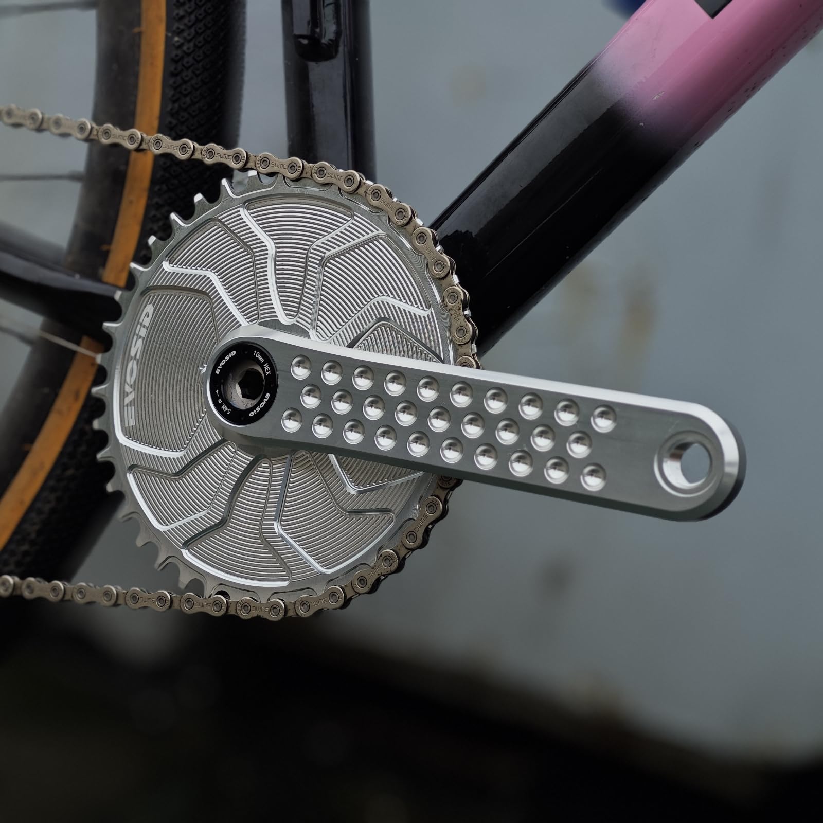 Amazon.com : EVOSID Road Bike Crankset 160MM/165MM/170MM Crank Arm