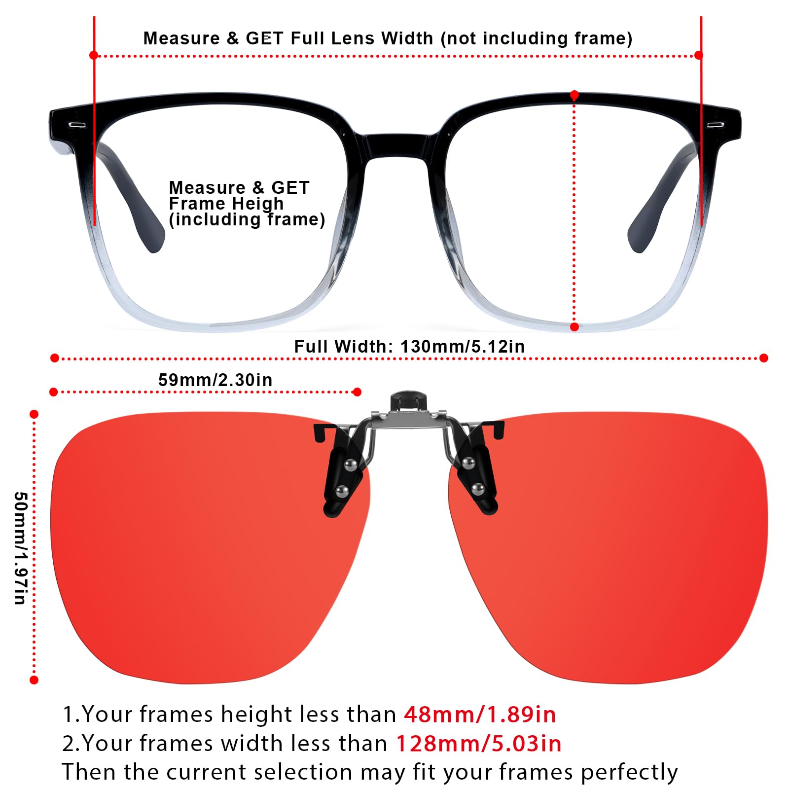 VIEWBETTER BL1007 - Occhiali di blocco per occhi e tensioni sensibili alla luce, confezione da 3