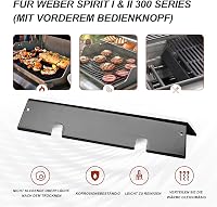 Vnierxful Flavorizer Bars Weber Spirit 300 GS4 II 310 320 330 Grill Hőlemezes Csere 5