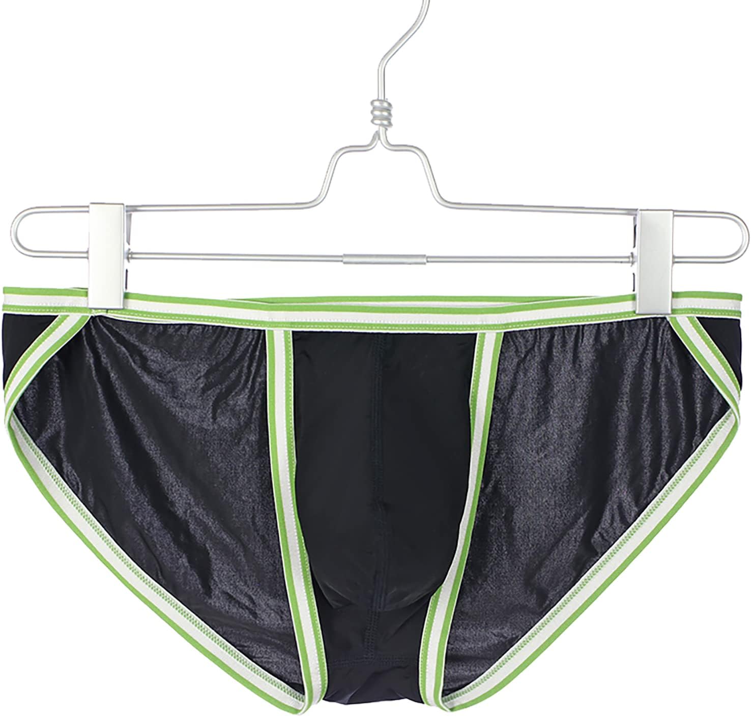 Faringoto Men's Translucent Brief Bikini Underwear Low Rise Men's Briefs