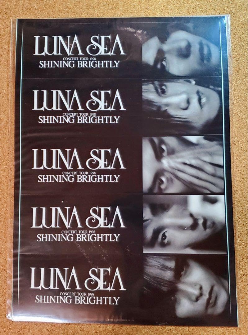 即購入OK】LUNA SEAツアーステッカー&ビクター販促カタログ未開封
