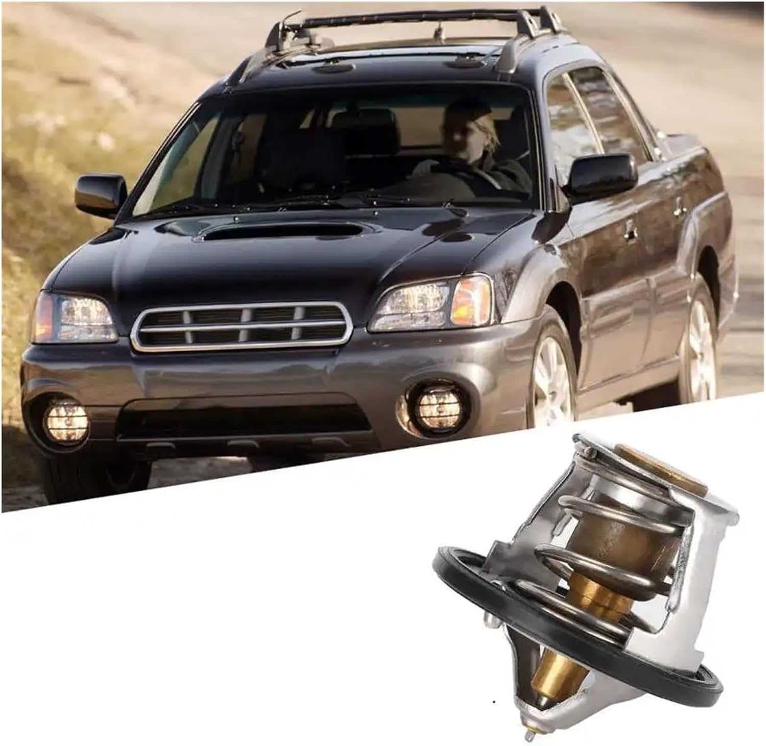 for Subaru for Baja for Forester for Impreza Engine Coolant Thermostat 21200Aa072 Replacement Car Coolant Thermostat Engine Thermostats