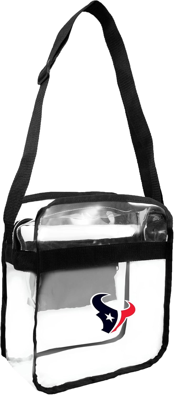 Littlearth NFL Chicago Bears Clear Crossbody Carryall