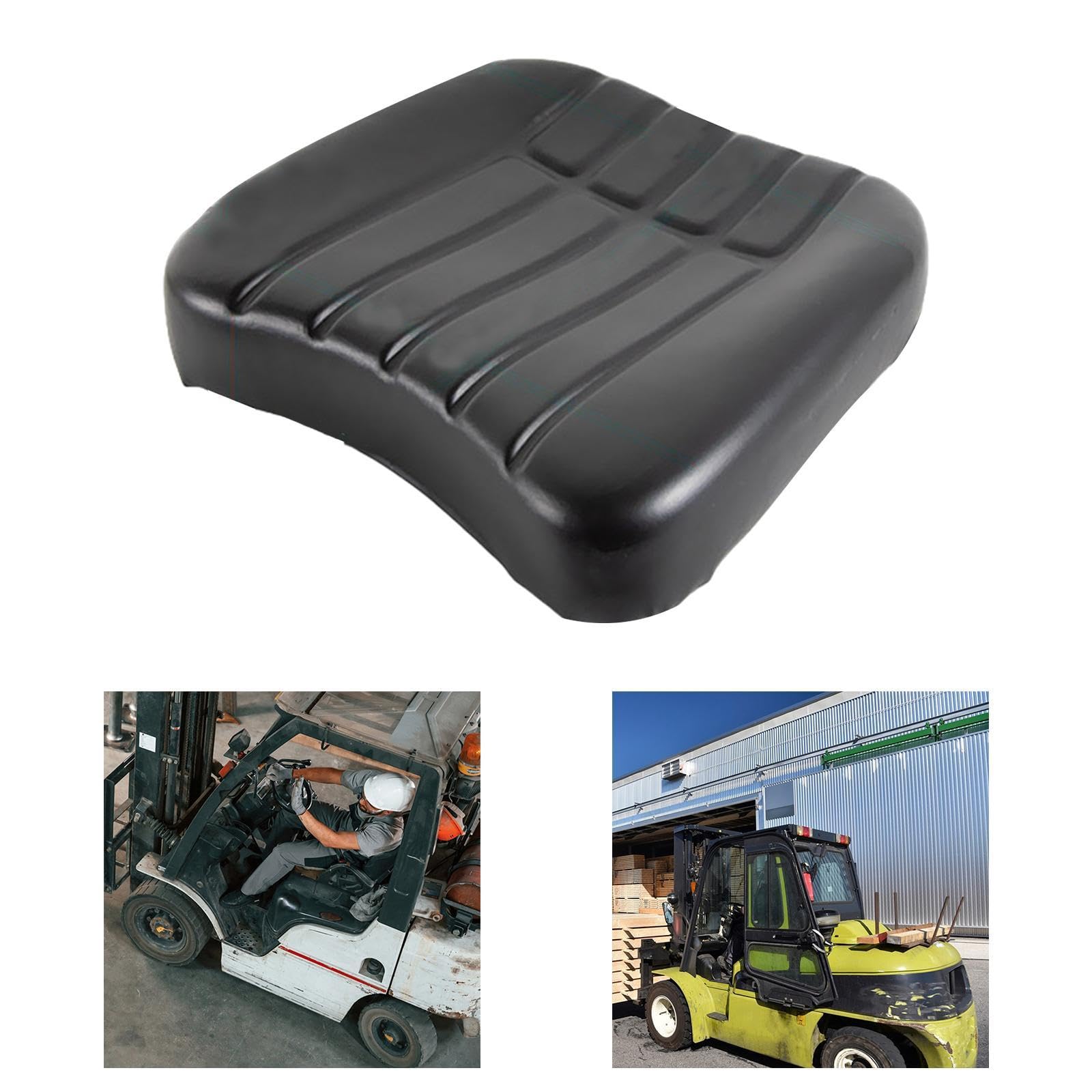MagiDeal Coussin de siège de Chariot élévateur générique Siège de Tracteur Confortable Tondeuse Véhicules agricoles Équipement agricole Siège de véhicule, 44cmx37cm