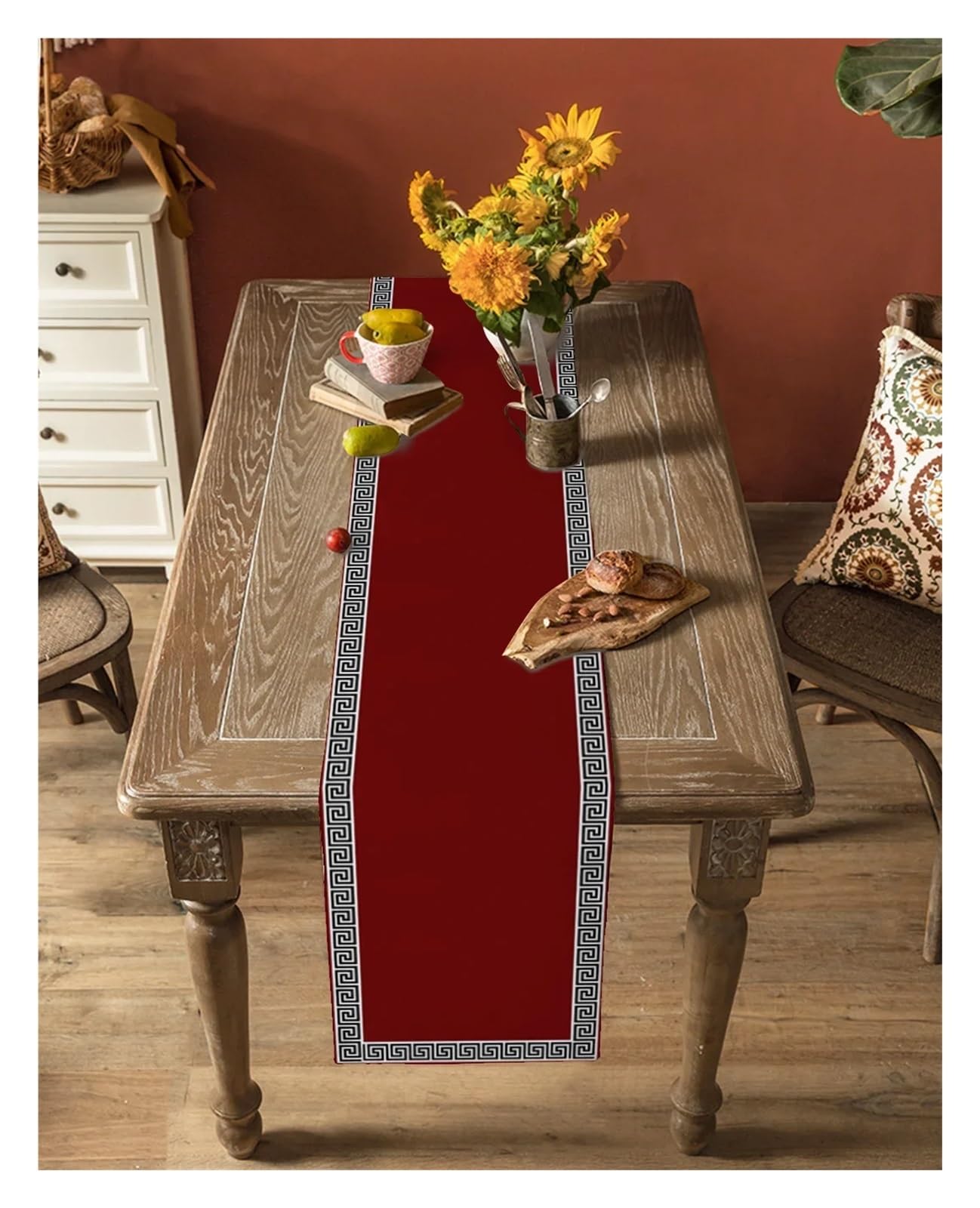 Runner Da Tavola Runner da tavola Modello semplice Decorazione Decorazioni for la casa for pranzo(WXF07128,33 x 122cm)