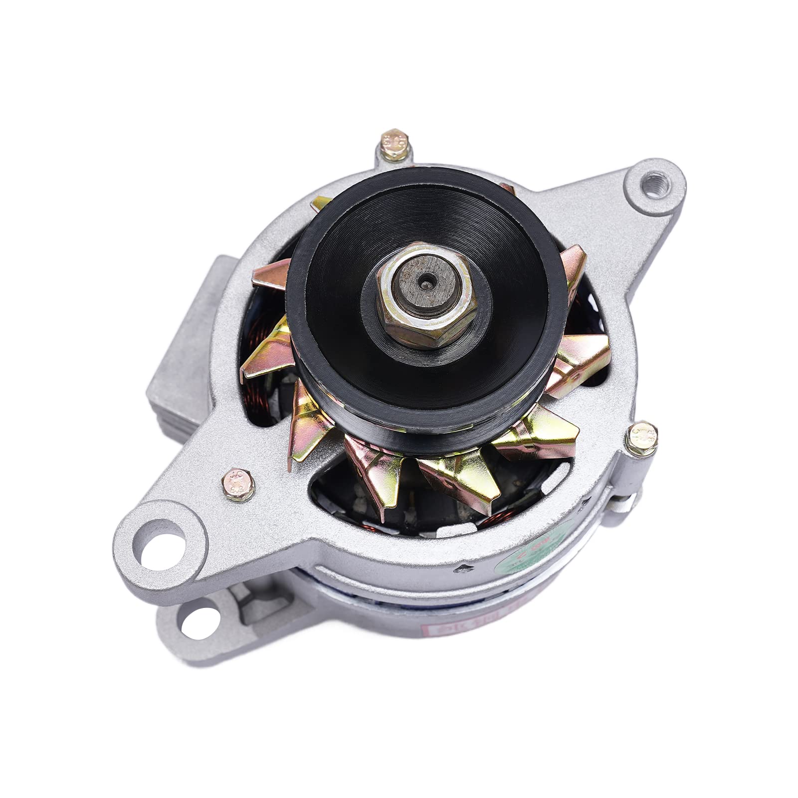 Lakenbroade Générateur à Aimant Permanent 600W à Bas régime, Charge en cuivre Pur, alternateur à Aimant Permanent PMA, stabilisateur de Tension intégré,Singleaxis12V