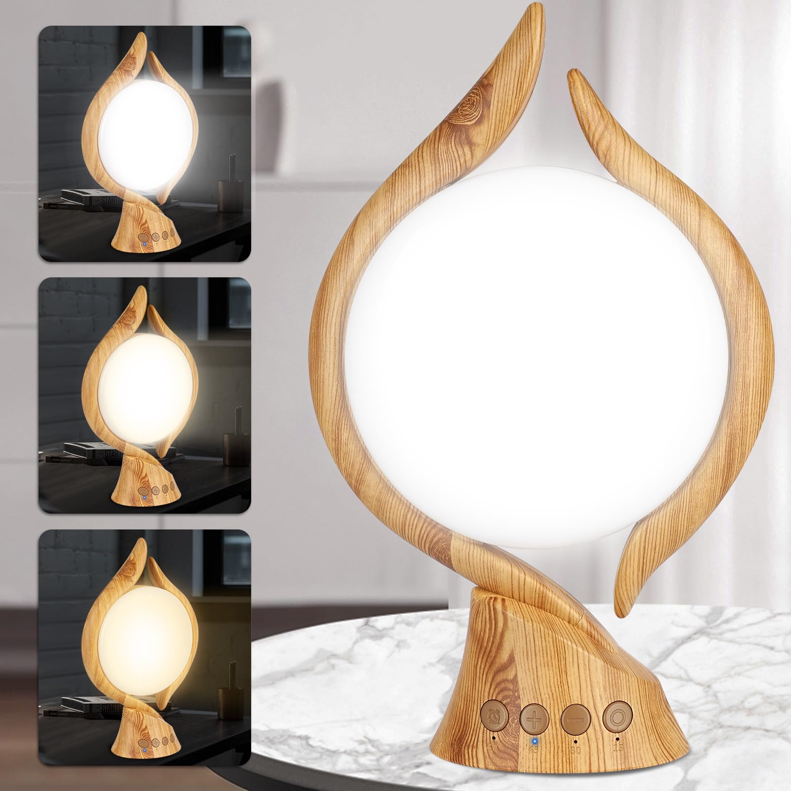 FLEBE 10000 Lux Light Therapy Lamp UV-Free Sun Light Therapy Lamp
