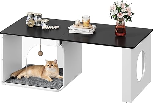 Miniatura 16 de WLIVE Mesa de Centro, Mesa de Centro Elevable de 39 pulgadas con Compartimento Oculto, Cajones de Almacenamiento y Estante de Almacenamiento para