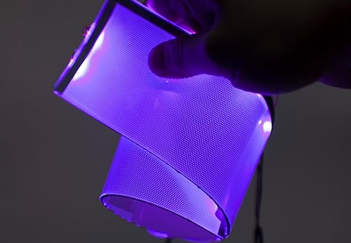 Miniatura 4 de Despertar de la inteligencia artificial Control de voz despertar Decoraciones de comando de voz con luz LED flexible para casco cosplay kit de