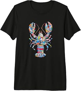 Recycled Plastic Lobster Eco Save Our Planet Premium Tri-Blend T-Shirt