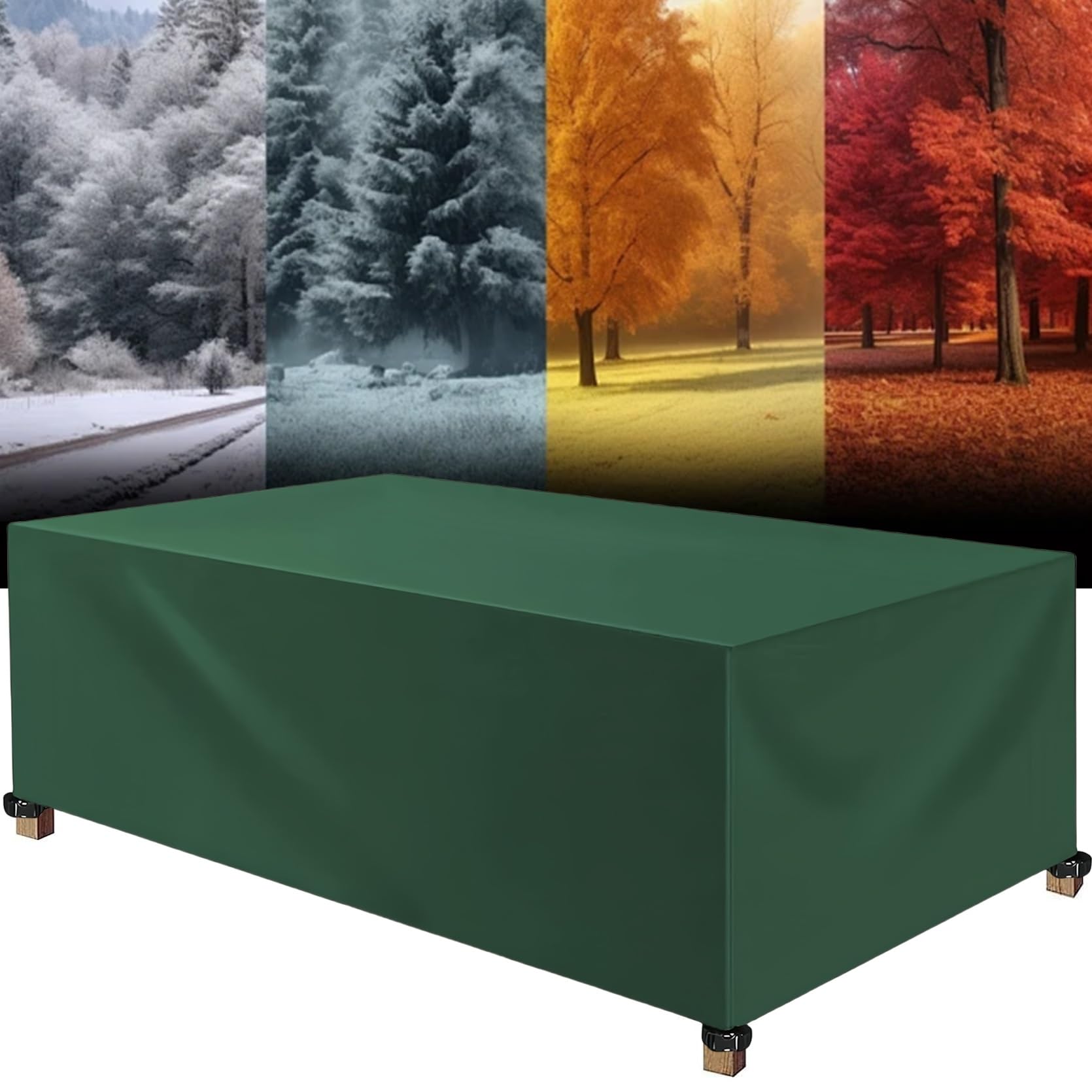 Housses pour mobilier de jardin anti-vent pour éviter les envols