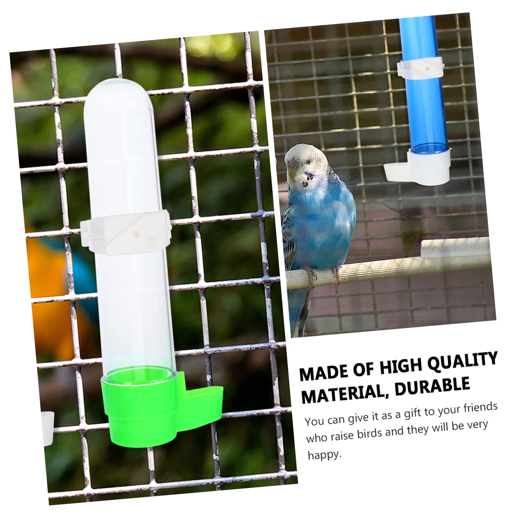 Sosoport 3 Set Di Mangiatoie Per Pappagalli Mangiatoie Automatiche Per Uccelli Per Uccelli Domestici Forniture Per Animali Domestici 4 Pezzi * 3