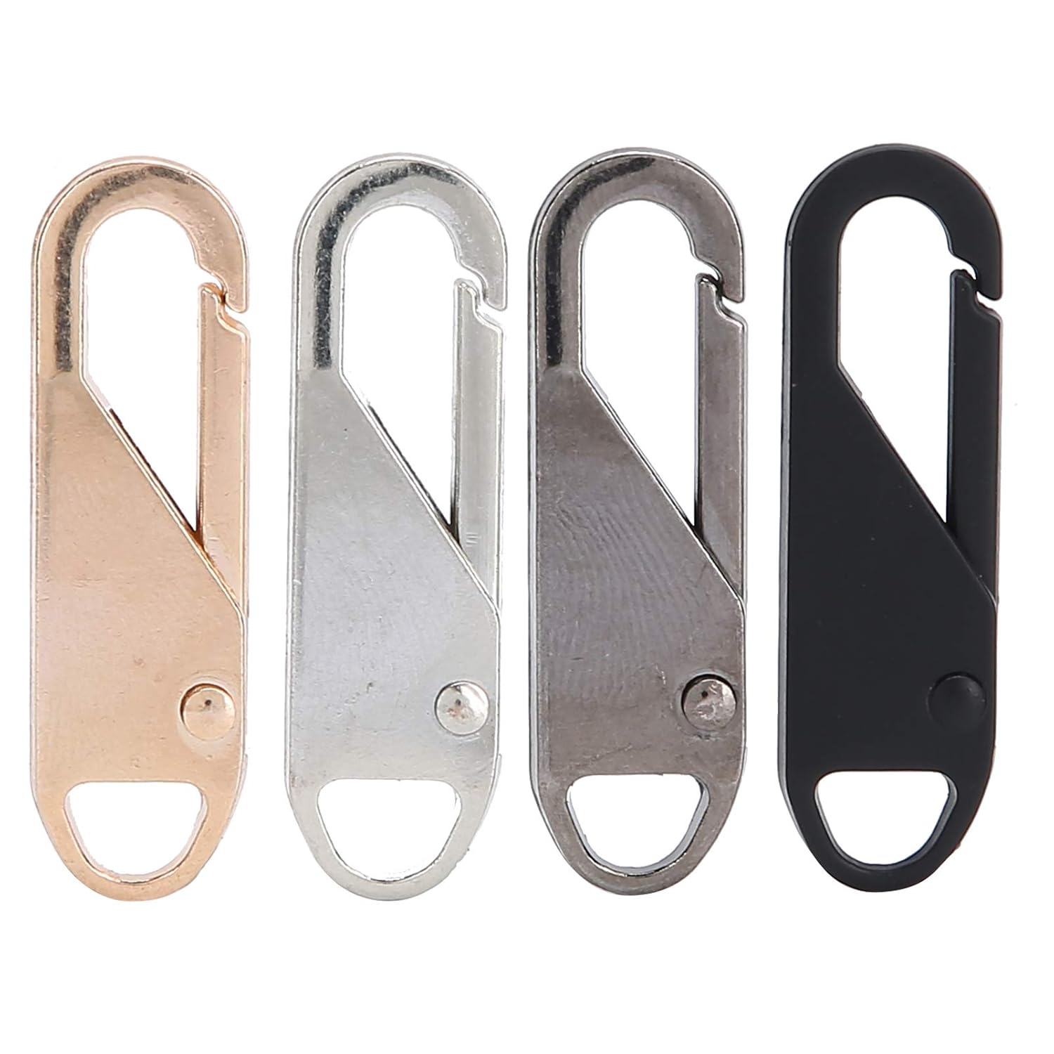 Zipper Head, Zinc Alloy Detachable Zipper Puller Alloy Zipper Head, for