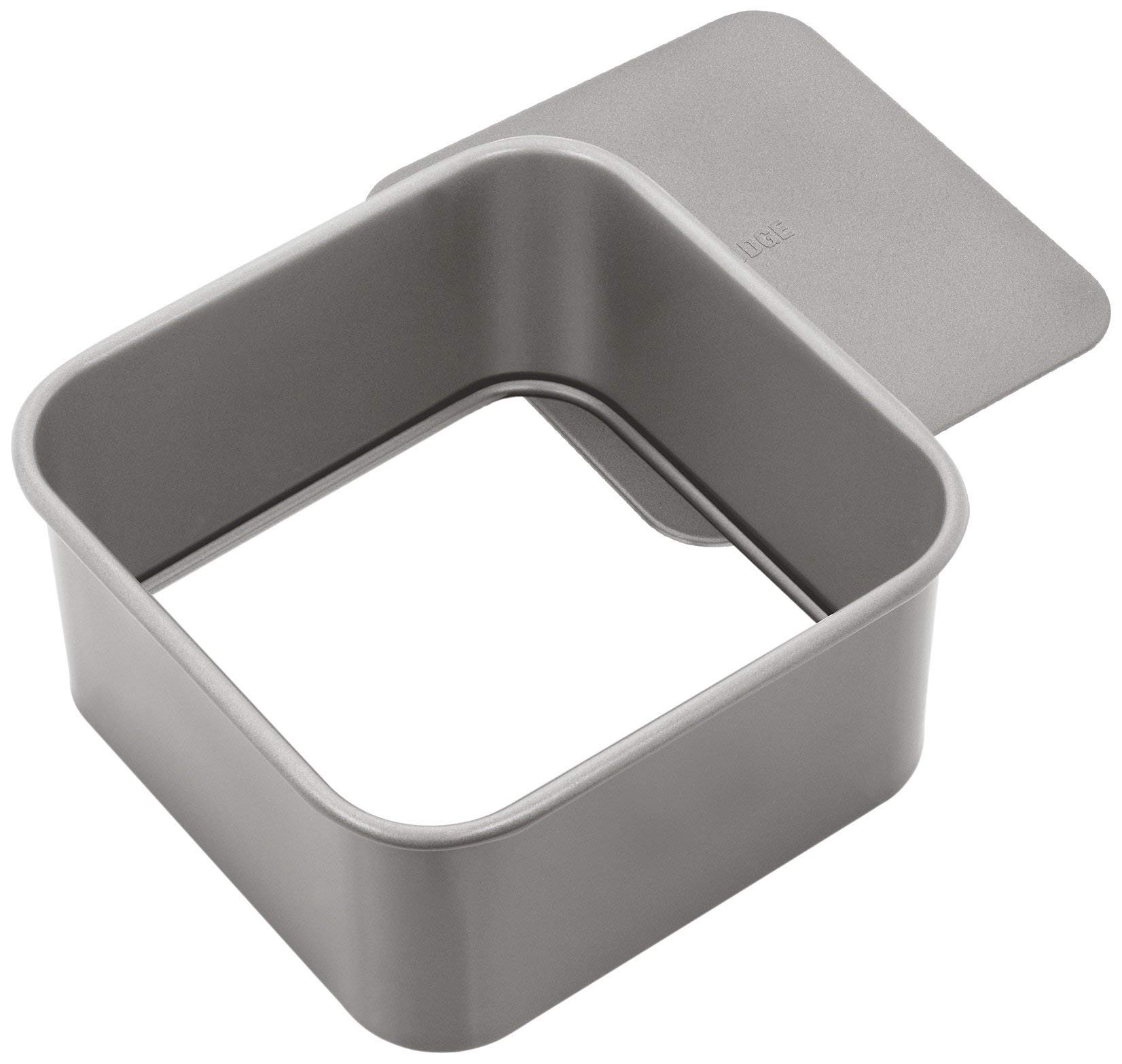 Judge Non-Stick Square 6" Cake Tin with Loose Base, Dishwasher Safe 16cm x 16cm x 8cm - 5 Year Guarantee