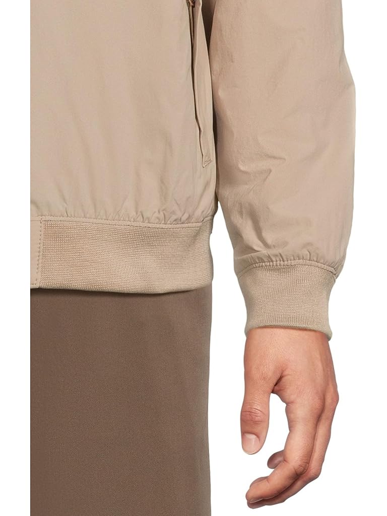 Taupe L.L.Bean Reversible Warm Up Jacket Men's Regular