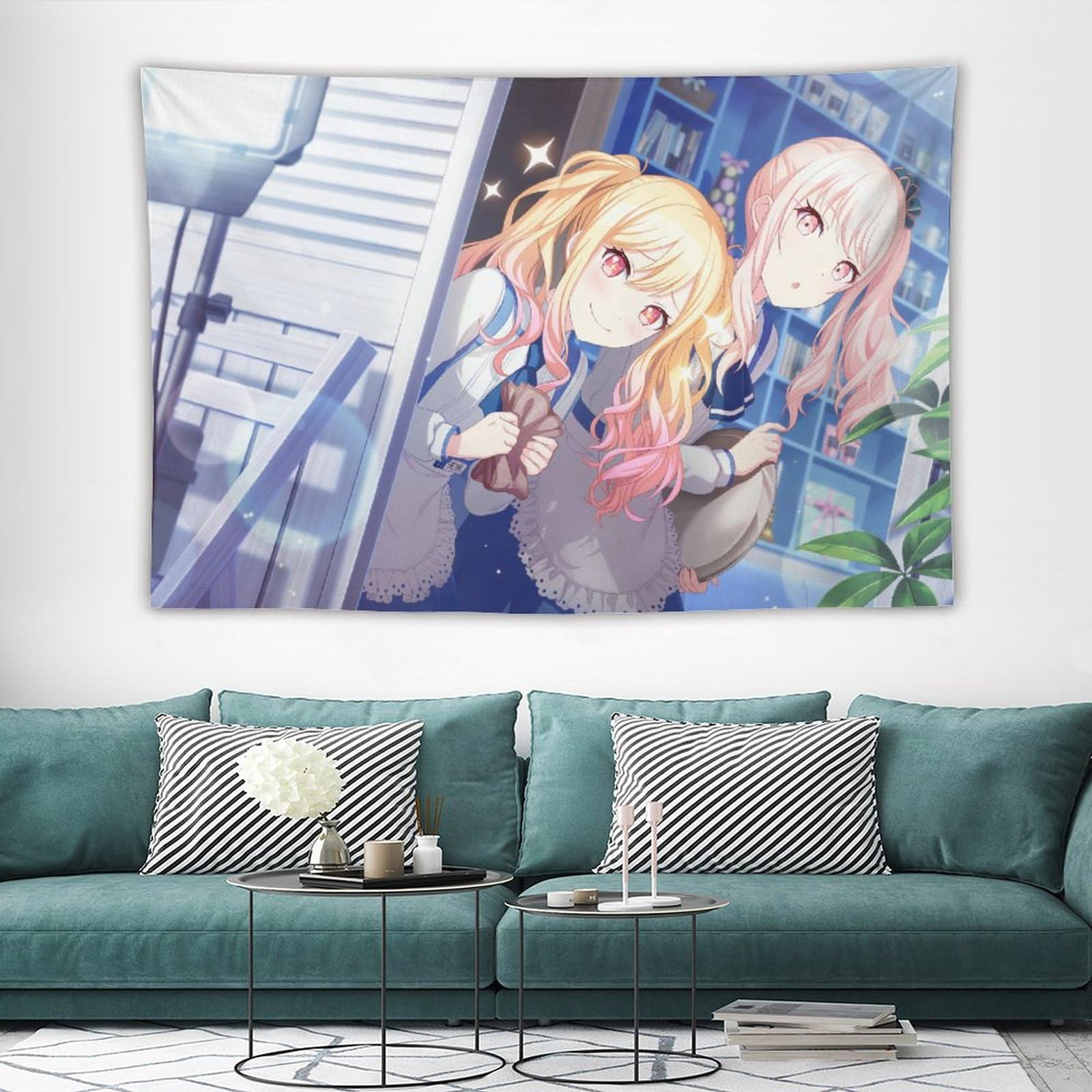 Amazon.co.jp: 天馬咲希 暁山瑞希 タペストリー 壁掛け おしゃれ 大判