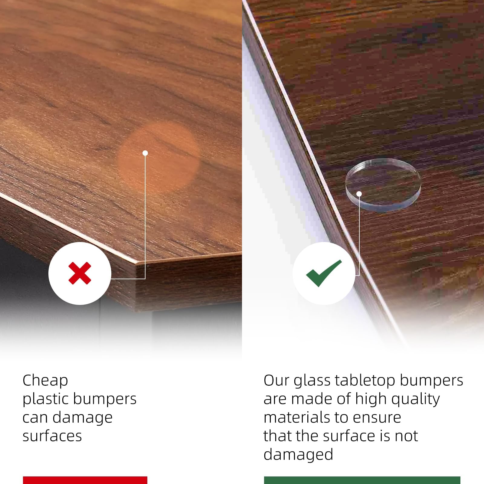Best HD Pictures about  Glass Table Rubber Bumpers  with No AI Images