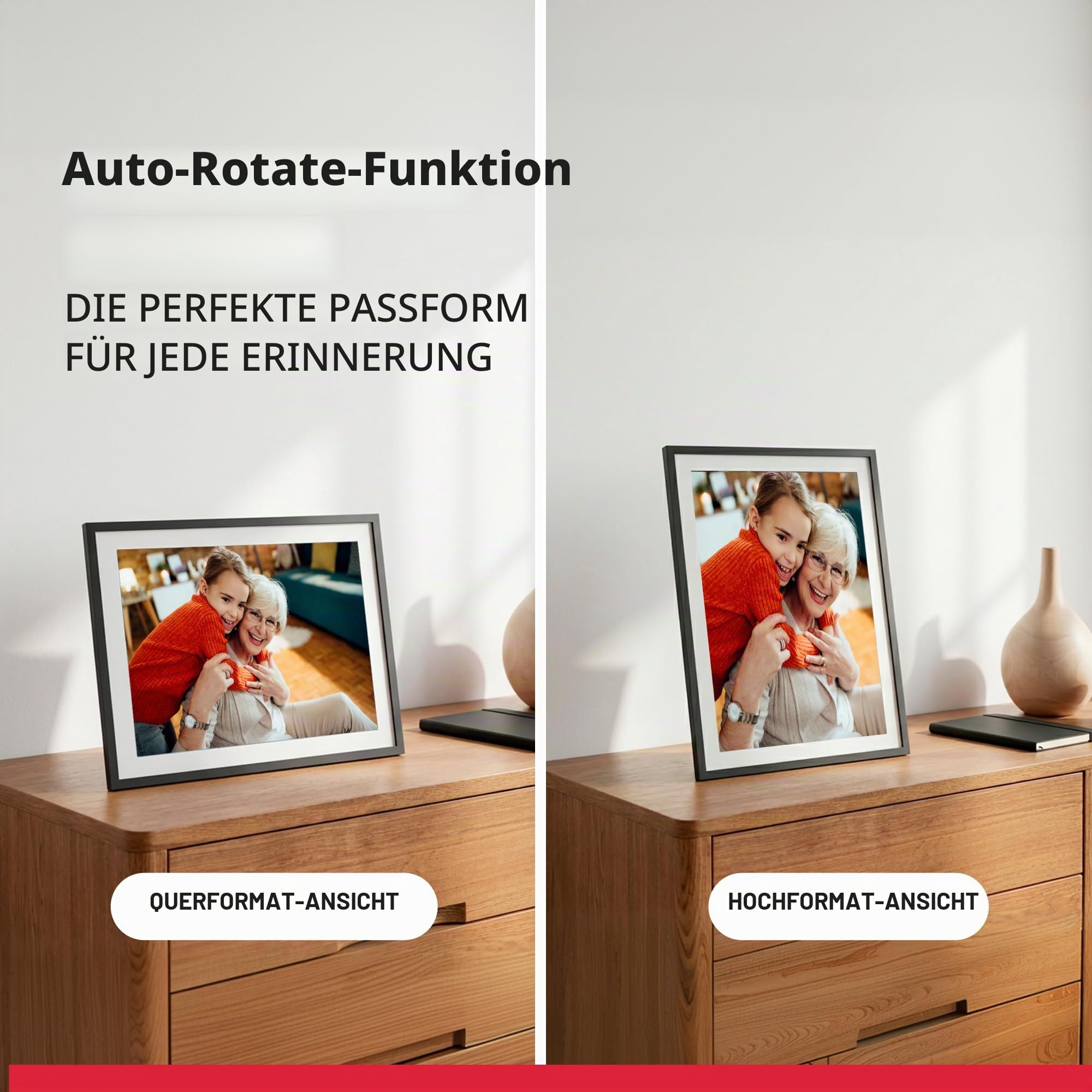 AgfaPhoto AGFA Photo – Digitaler Fotorahmen HD WiFi RealiviewB – Bild 7