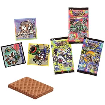 スプラトゥーン　ウエハース　25種コンプリートセット Amazon | スプラトゥーン3 陣取大戦ナワバトラー シール