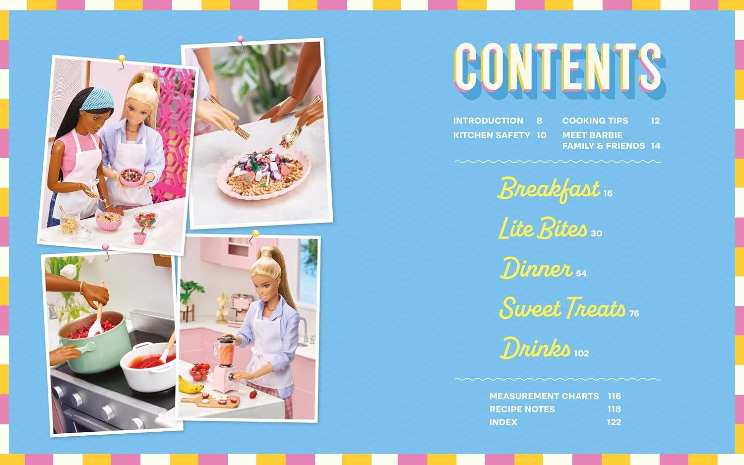 Barbie: Cooking with Besties: 35+ Recipes Kids Can Make!      Hardcover – October 7, 2025