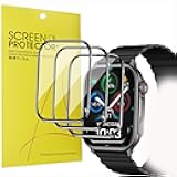 Compatible for Kieslect KS Pro Smart Watch Screen Protector, [3 Pack] 3D Full Coverage PET Screen Protector Film Compatible for Kieslect KS Pro 2.01