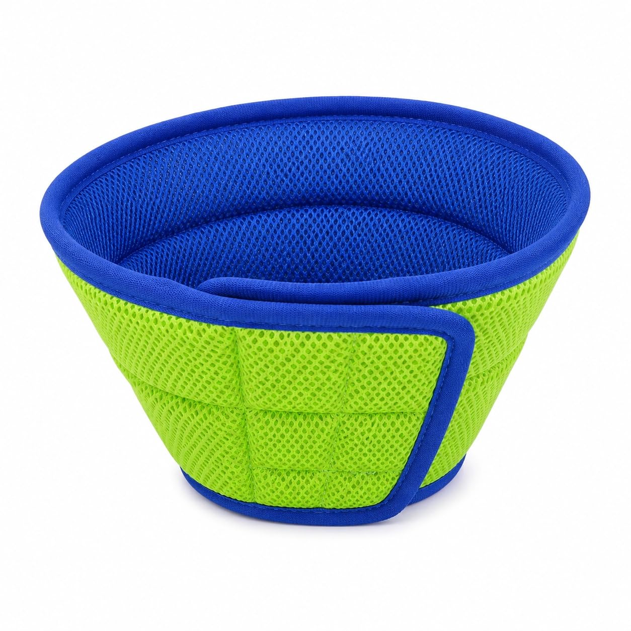 Soft Dog Recovery Cone Collar, Breathable Mesh Elizabethan Collar for Dogs, Adjustable Comfortable Pet Cone for Post Surgery Wound Healing and Anti Licking (Neck Size 38-44cm)