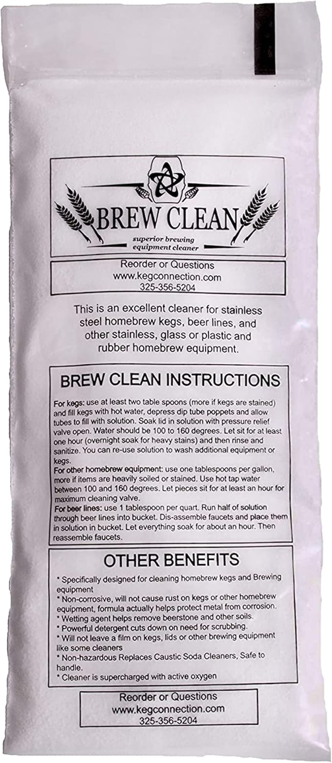 Kegconnection Brew Clean Kegerator Beer Line Cleaning