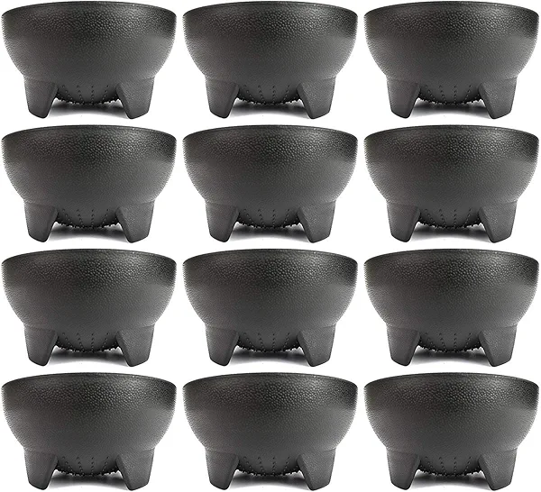Set of 12 Black Black Duck Brand 4.5" Diameter Salsa Bowls!