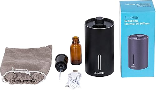 Miniatura 9 de BlueHills Difusor sin agua inalámbrico para coche, aceite esencial, aromaterapia, habitación grande, portátil, USB, funciona con pilas, Hotel,