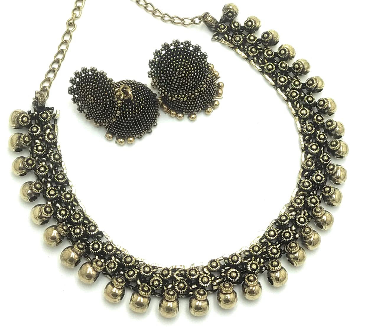 Adc fashions Oxidized gold jewellery Necklaces (gold) (B085S4R462) Amazon Price History, Amazon Price Tracker
